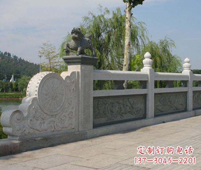烟台园林景观大理石栏板雕塑
