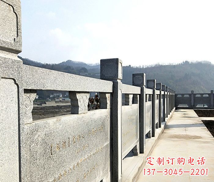 烟台园林景观大理石栏板石雕 (14)
