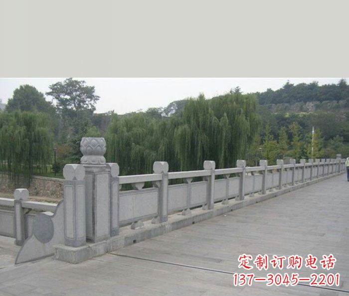 烟台园林景观大理石栏杆石雕 (4)