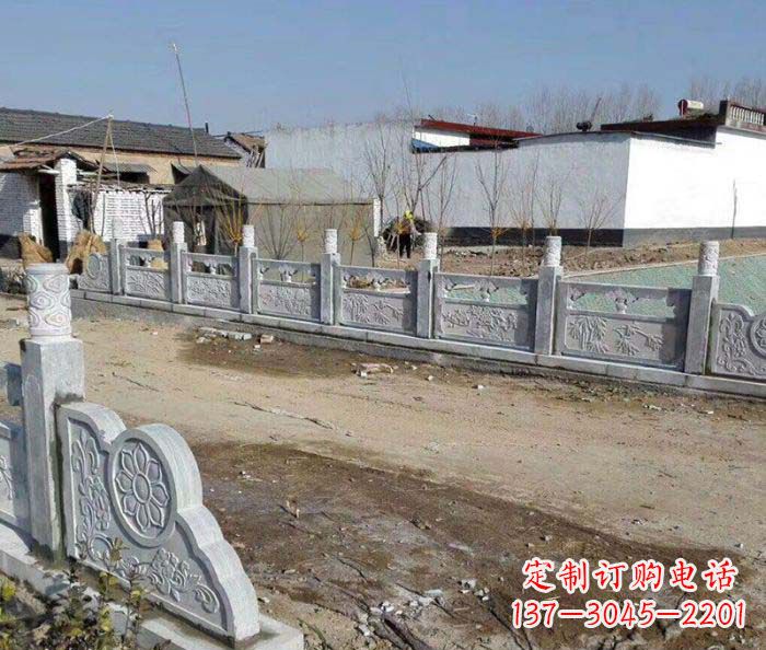 烟台园林景观仿古栏板石雕