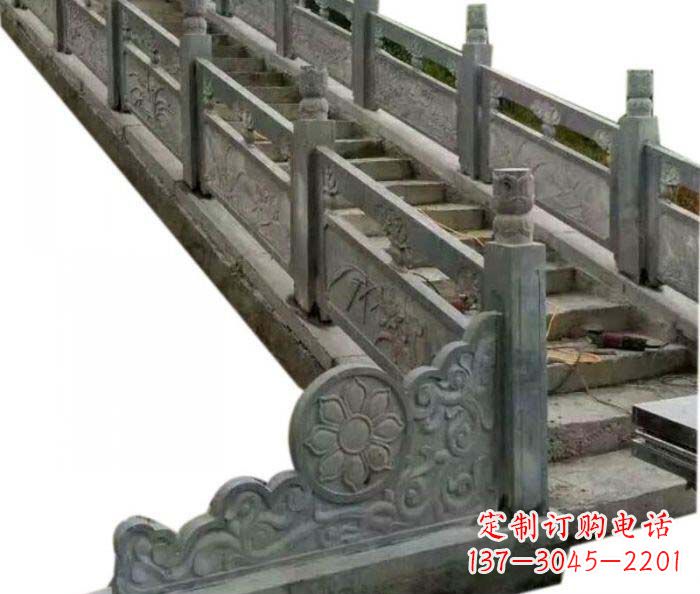 烟台园林景观仿古石雕栏板 (4)