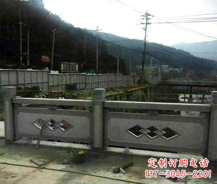 烟台园林景观仿古石浮雕栏板 (2)