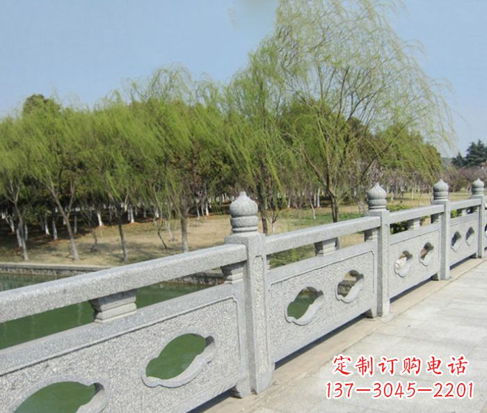 烟台园林景观真山桥石雕栏板