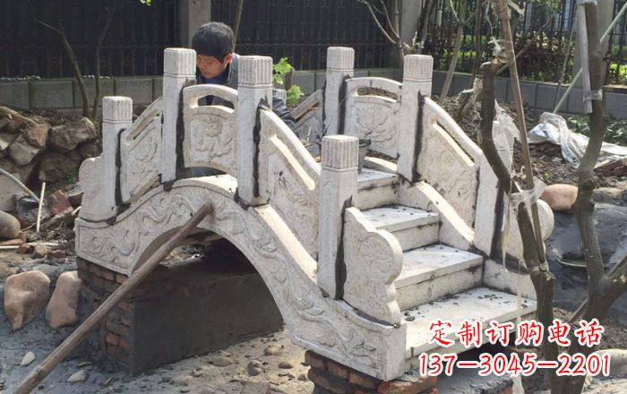 烟台园林小型石拱桥 (2)