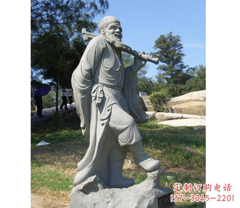 烟台张果老八仙雕塑
