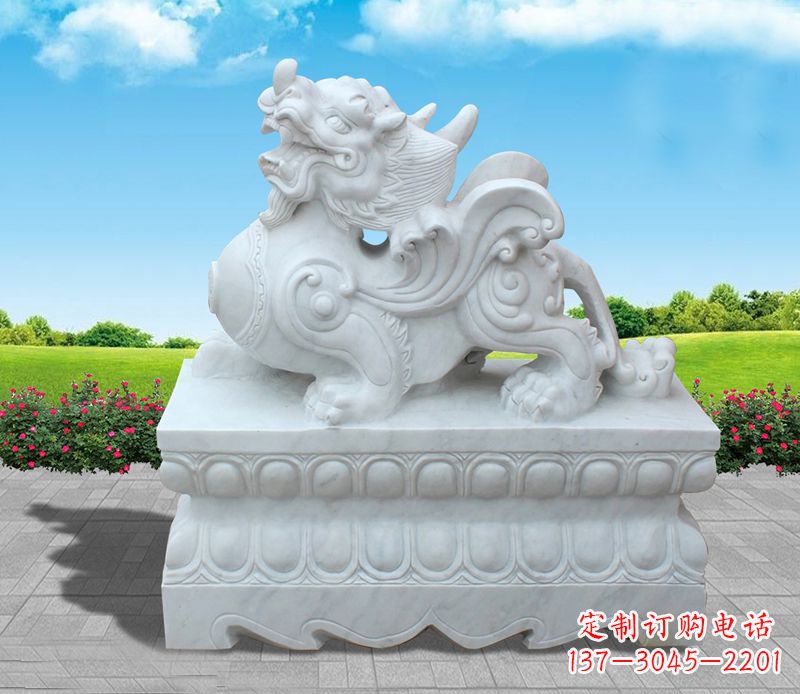 烟台招财貔貅石雕