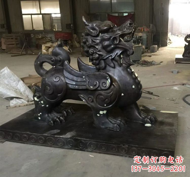 烟台招财貔貅铜雕