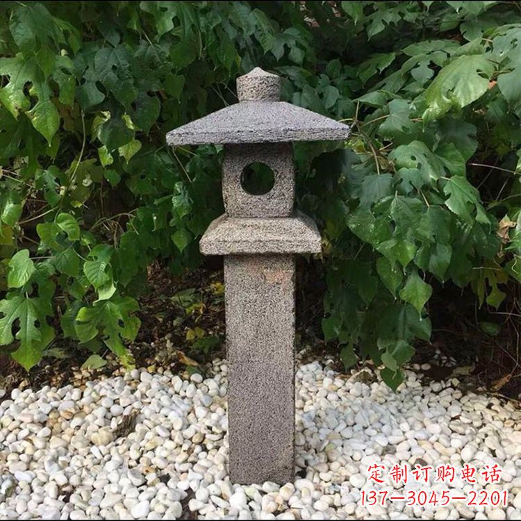 烟台中式复古园林石灯