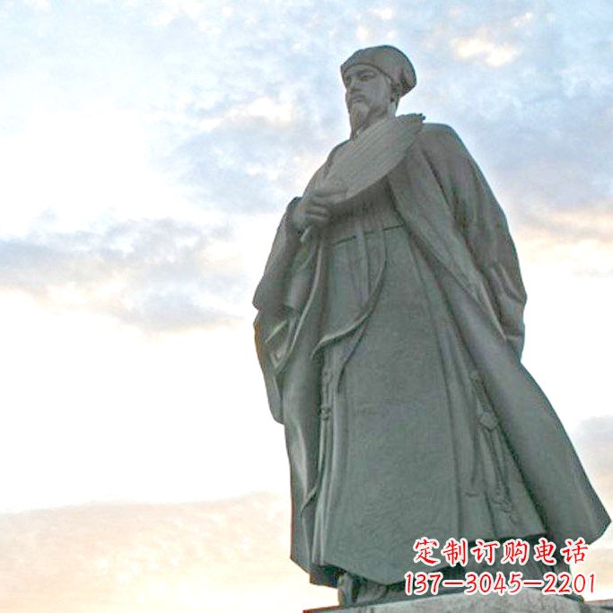烟台诸葛亮雕塑-三国著名历史人物雕像