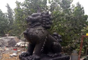 烟台獬豸铸铜雕塑