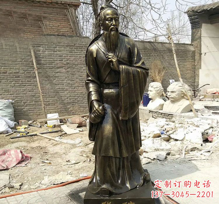 烟台铸铜古代名医华佗
