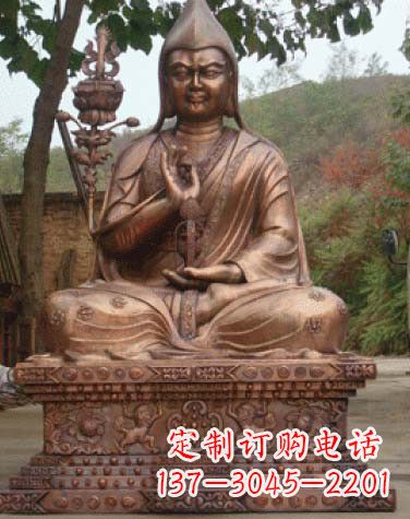 烟台紫铜佛像雕塑